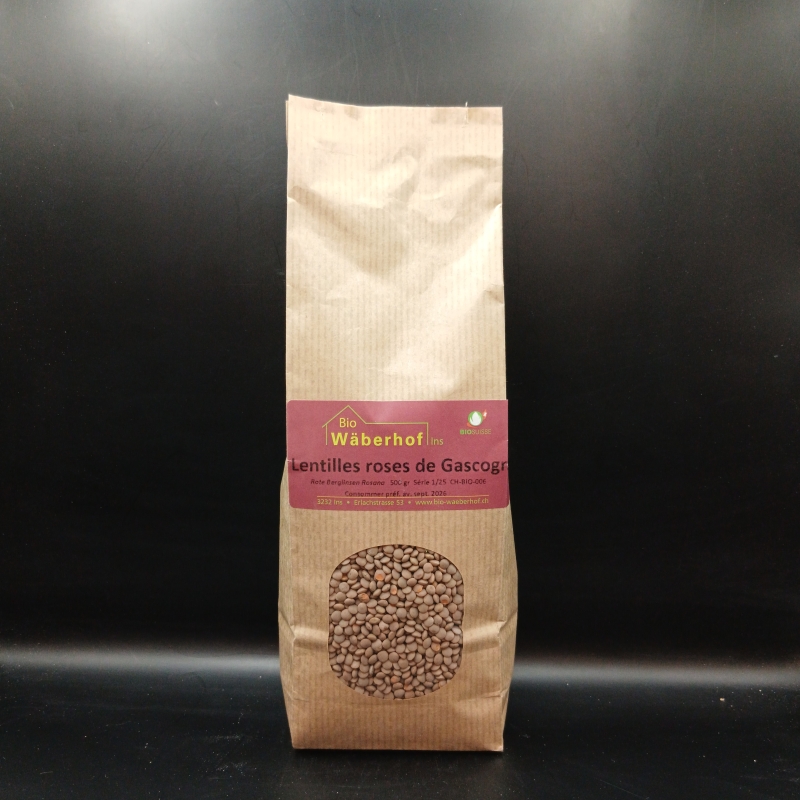 LENTILLES ROSES DE GASCOGNE - Bio-Wäberhof