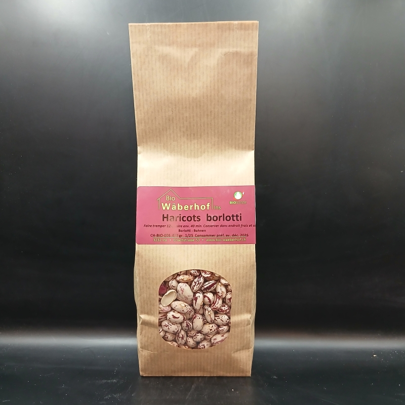 HARICOTS BORLOTTI - Bio-Wäberhof