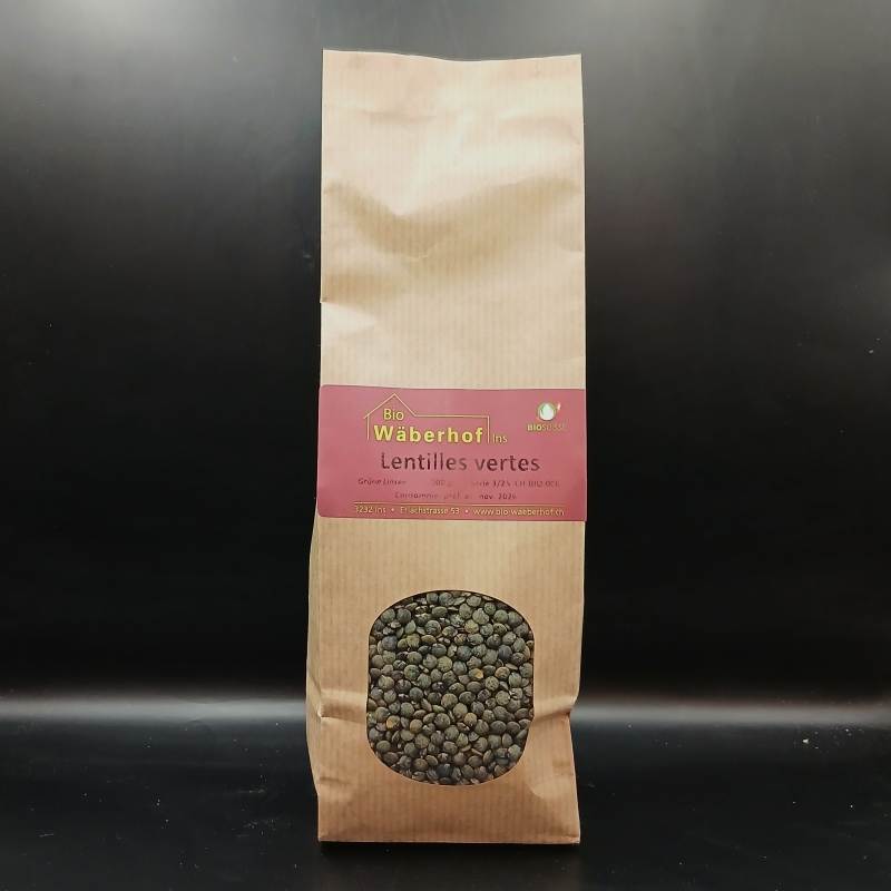 LENTILLES VERTES - Bio-Wäberhof